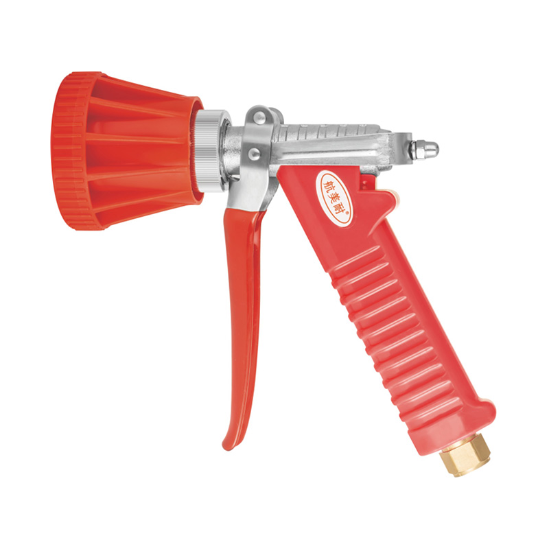 All-Copper Electroplated Silver Thickened Non-Slip Handle High-Pressure Spray Gun