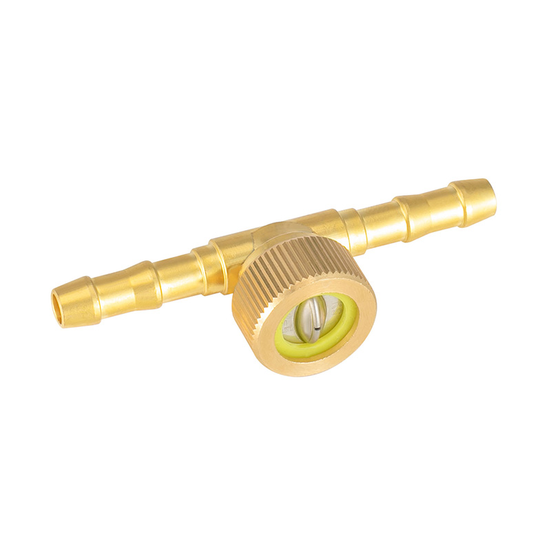 Fan-Shaped Brass Agricultural High-Pressure Double-Connected Single Nozzle